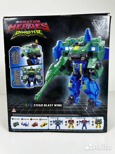 Диностер. Трансформер 2в1 Стего Бласт Винг. Оригин
