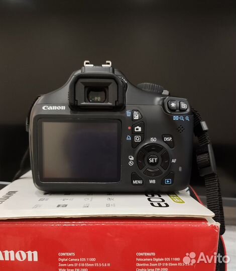 Зеркальный фотоаппарат Canon EOS 1100d