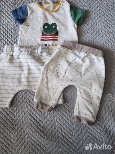 Вещи пакетом на мальчика 0-3 месяца
