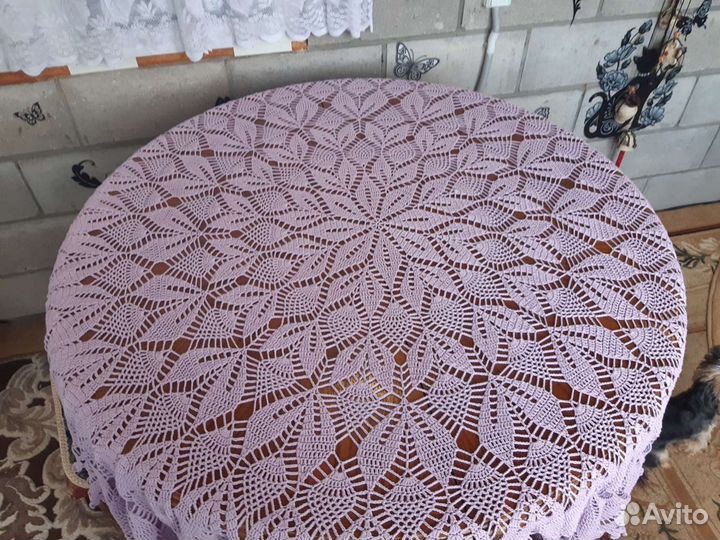 Скатерть крючком