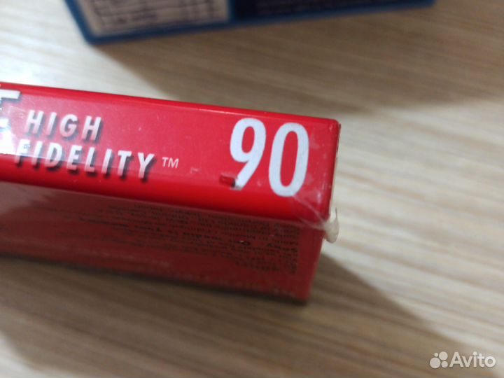 Аудиокассеты новые запечатанные sony