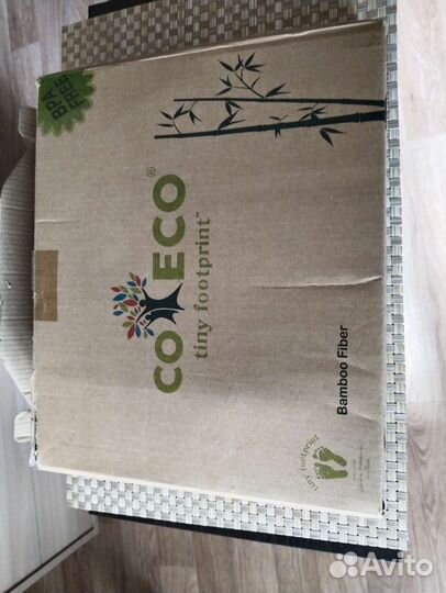 Набор посуды из бамбука детский