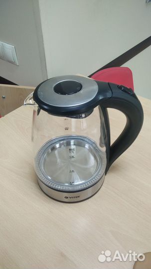 Электрический чайник vitek VT-7008TR (1.7L.) (326)