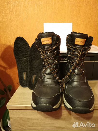 Зимние ботинки merell 37