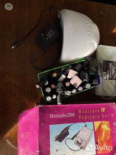 Набор для наращивания ногтей бу