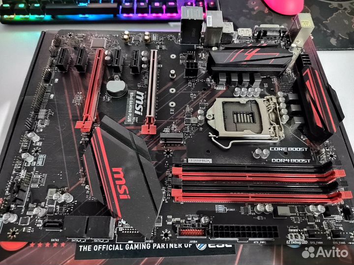 Материнская плата MSI B360 Gaming Plus