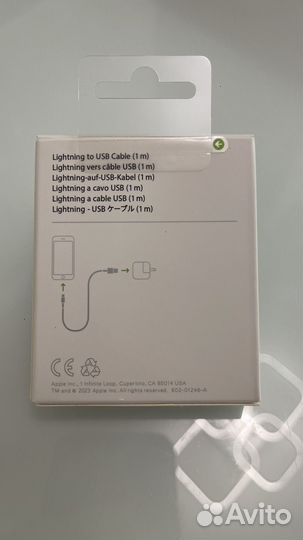 Кабель для зарядки Apple Original iPhone Lightning