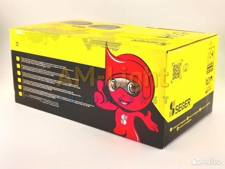 Звуковой сигнал seger 65HO12.100.02 12V чёрный