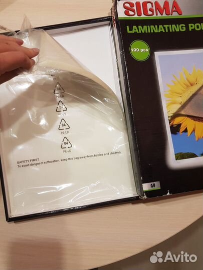 Пленка для ламинирования А4, А5, А6, 95х60