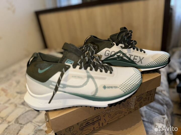 Беговые кроссовки nike react pegasus trail 4 US9