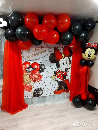 Фотозона-банер на день рождения