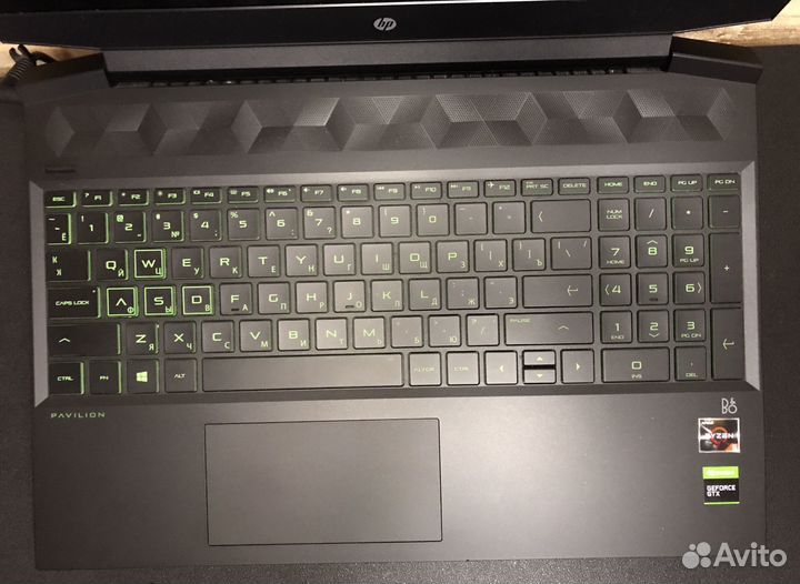 Ноутбук HP pavilion gaming laptop