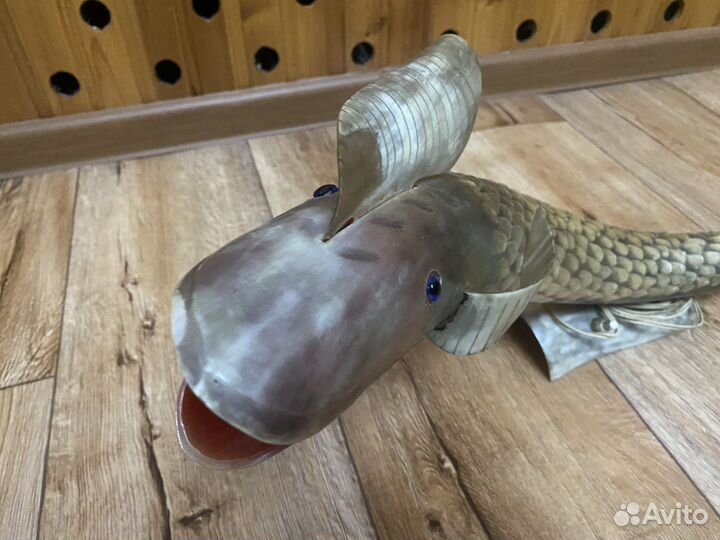 Рыба светильник старинный
