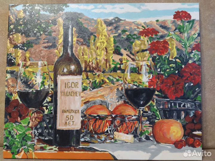 Картина 40*50 см, акрил