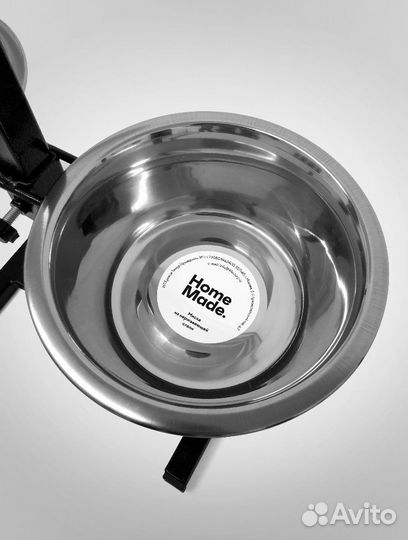 Новые большие миски на подставке от 900 мл