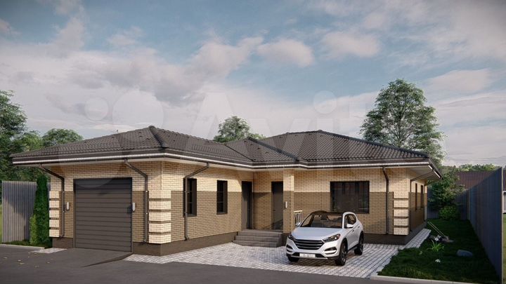 Дом 160 м² на участке 8 сот.