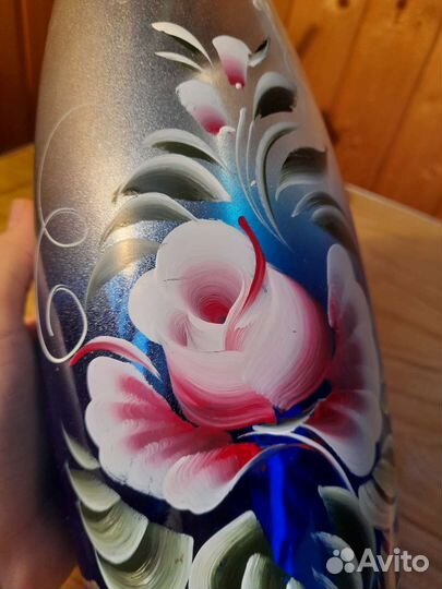 Ваза стеклянная для цветов