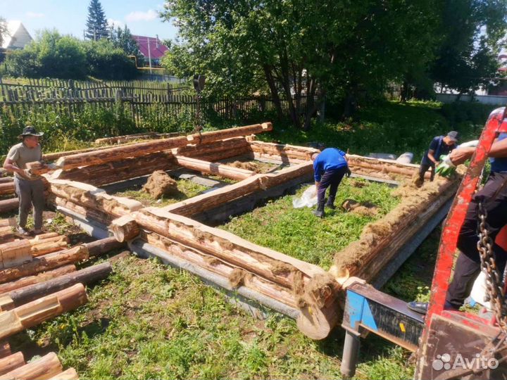 Сруб 6х6 для бани