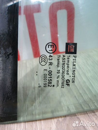 Форточка правая Opel Astra H