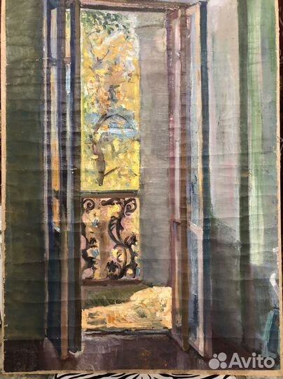 Картина х/м «Сентярьское солнце»