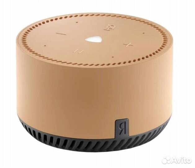 Умная колонка Яндекс Станция Лайт с Алисой бежевый