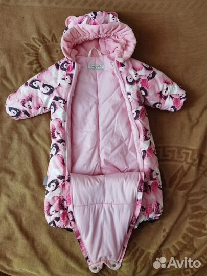 Комбинезон утепленный kerry, размер 62