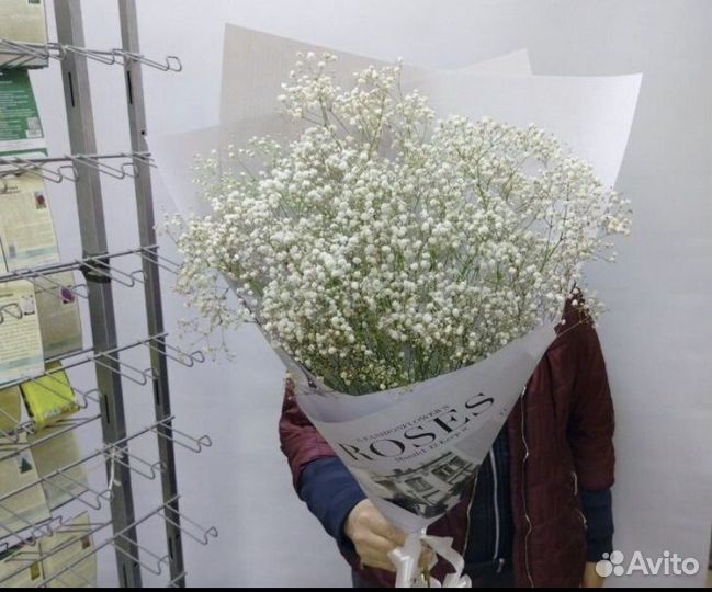 Букет из гипсофилы