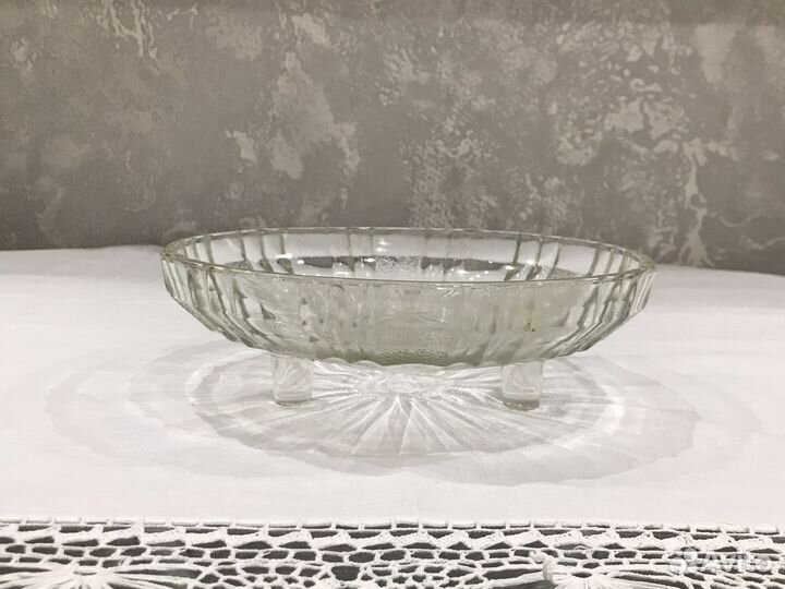 Вазы Конфетницы цветное стекло СССР