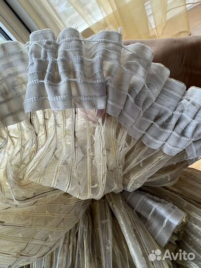 Штора тюль органза