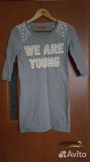 Платье-толстовка