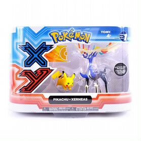 Набор фигурок Pokemon: X & Y - Pikachu vs Xerneas Figures incl. Attack Tag, Series 1