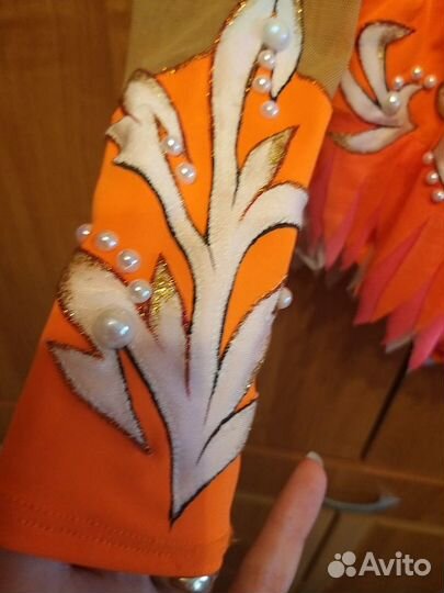 Купальник для художественной гимнастики 128-140р