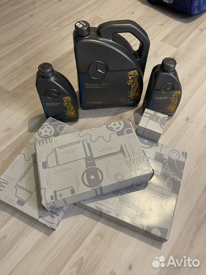 Комплект то mercedes. Масло Mercedes. Фильтры