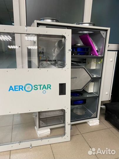 Приточно вытяжная установка с рекуператором