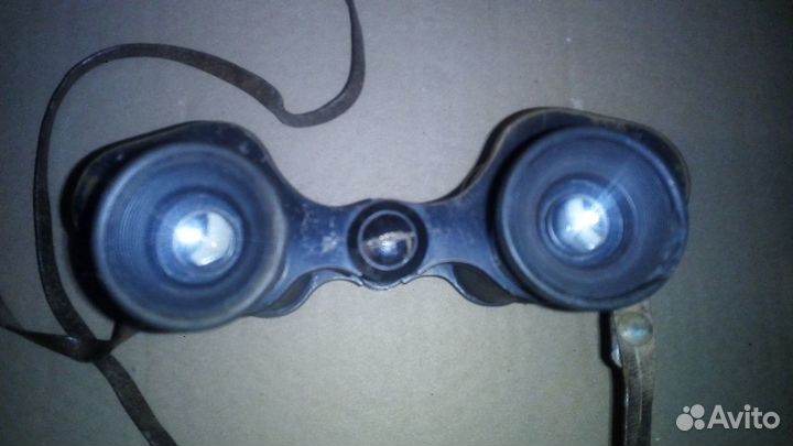 Бинокль антикварный 1917 год, с кофром, Брит