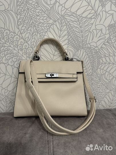 Сумка женская бежевая