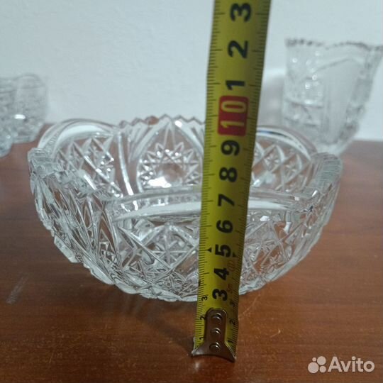 Хрустальная конфетница СССР