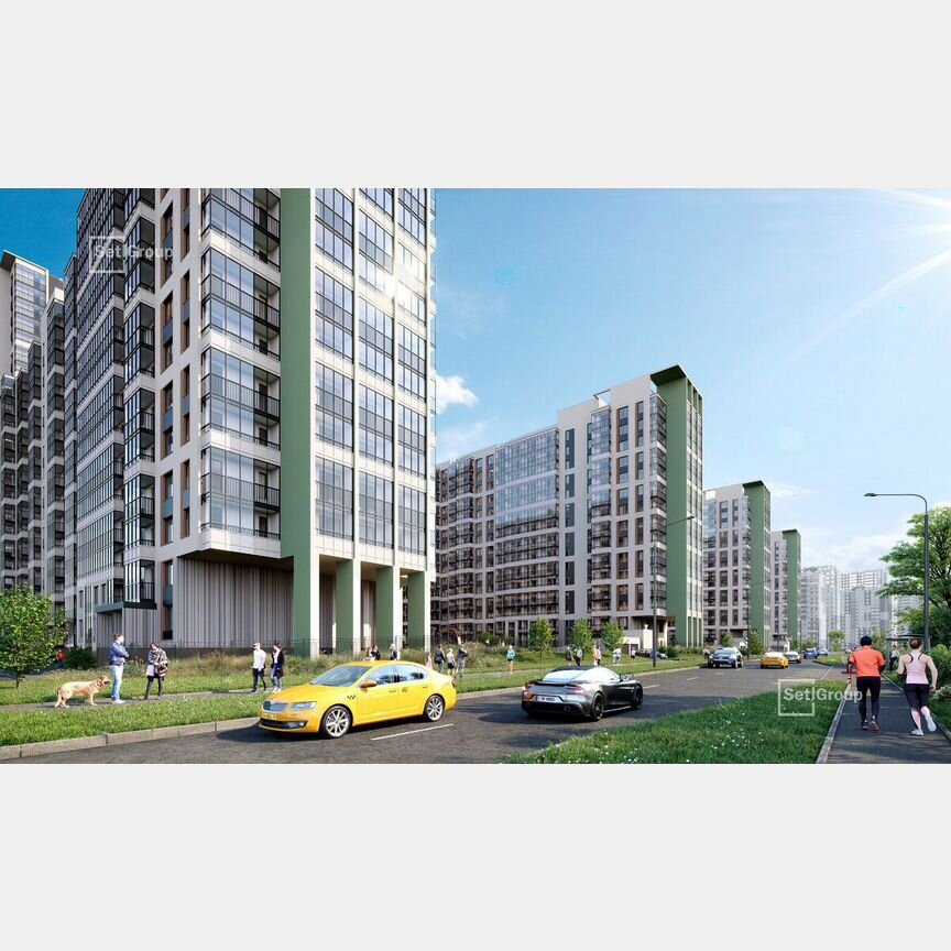 1-к. квартира, 34,7 м², 5/14 эт.