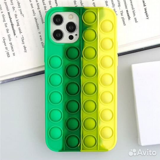 Силиконовый чехол поп ит на айфон 11