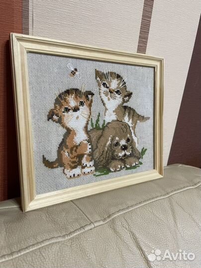 Картина вышитая крестиком