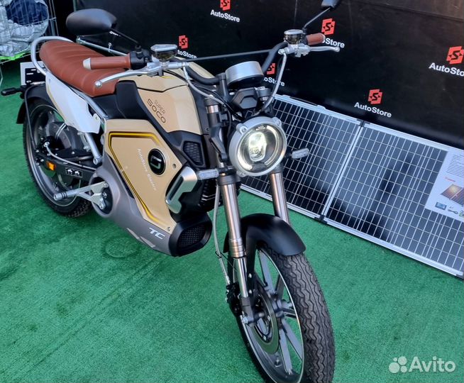 Электро мотоцикл Super Soco TC Cafe 040