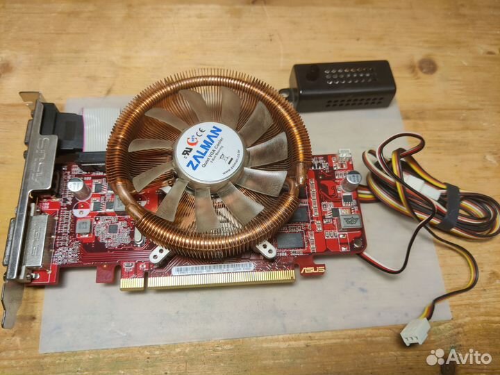 Видеокарта Asus Radeon HD6570 1G DDR3 LP с кулером