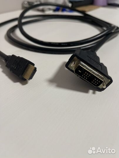 Кабель hdmi dvi
