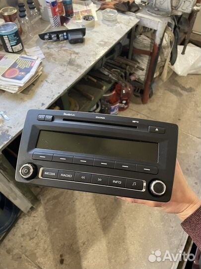 Магнитола skoda octavia a5 штатная