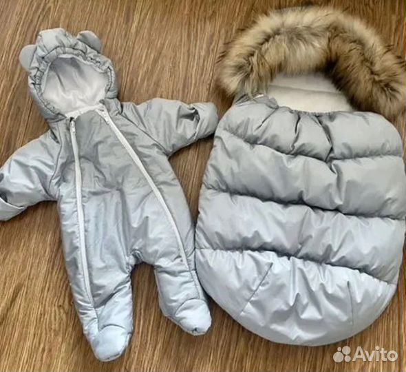 Зимний комбинезон для девочки