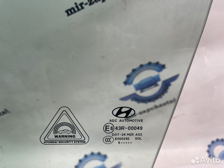 Стекло двери переднее левое Hyundai Tucson 3 TL