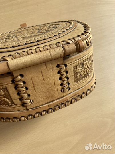Шкатулка из бересты