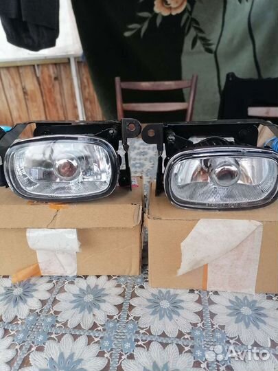 Противотуманные фары mitsubishi outlander 1