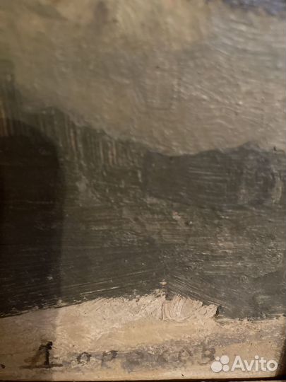 Картина маслом СССР А.А. Дорохов