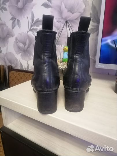 Ботильоны натуральная кожа